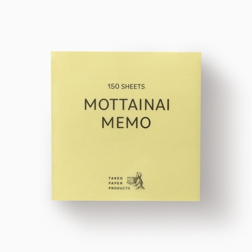 #PCM竹尾 メモ帳 MOTTAINAI MEMO  assorted-27 1750501