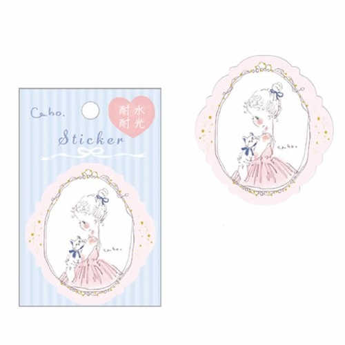 #クローズピン(国内販売のみ） シール Cahoシリーズステッカー  バレリーナ US16746