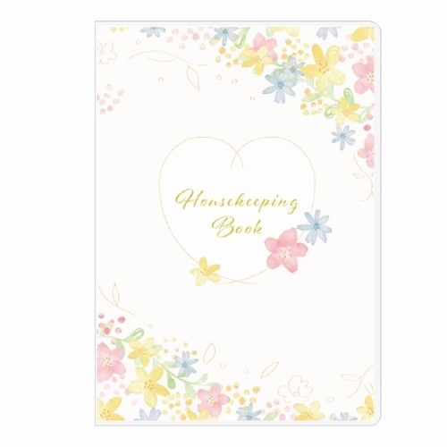 #クローズピン ライフログノート 家計簿  華やぎ HB16776