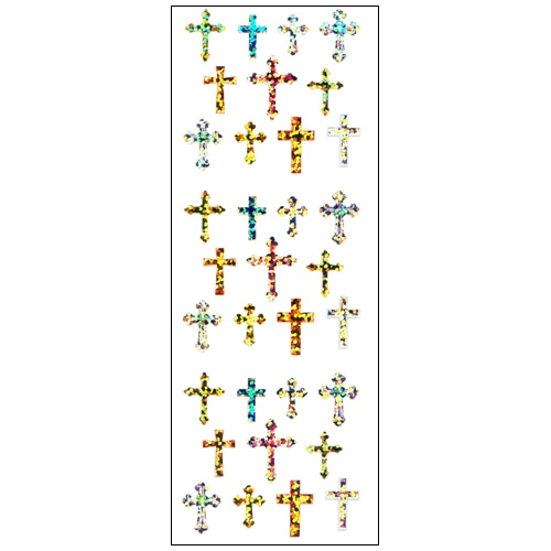 #奥山商会 シール プリズムシール  十字架 CP111