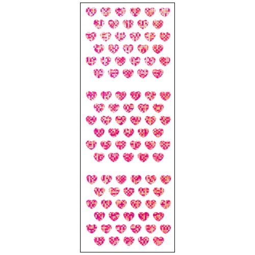 #奥山商会 シール プリズムシール  ハートピンク CP110