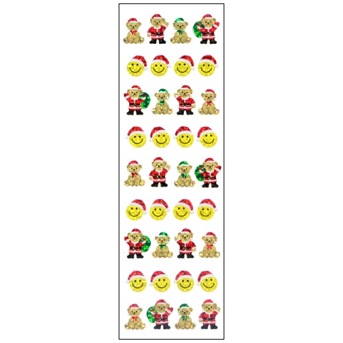 #奥山商会  プリズムシール  ベアー＆スマイル XJ533