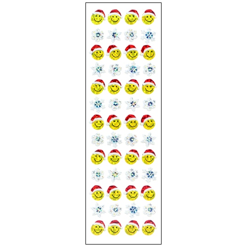 #奥山商会  プリズムシール  スマイル＆スノー XJ546