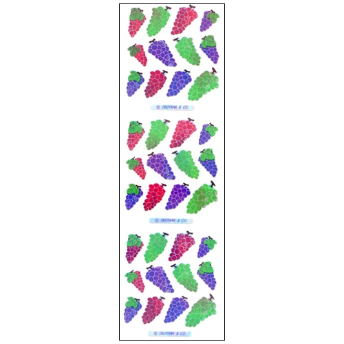 #奥山商会 シール オーロラシール  グレープ KA062