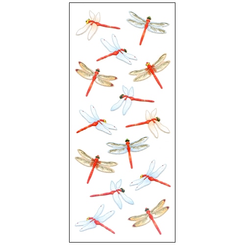 #奥山商会 シール 和風シール  赤とんぼ JP389