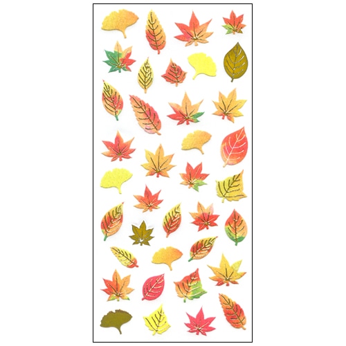 #奥山商会 シール 和風シール  紅葉(いちょう) JP844