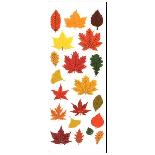 #奥山商会 シール ラメ入りシール  楓 CR644