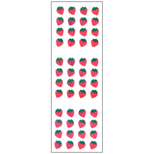 #奥山商会 シール オーロラシール  イチゴ YA032
