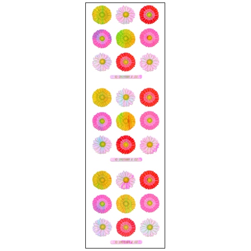 #奥山商会 シール オーロラシール  レモンライム YA125