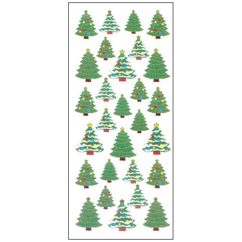 #奥山商会  和風シール  イルミネーションツリー JQ270