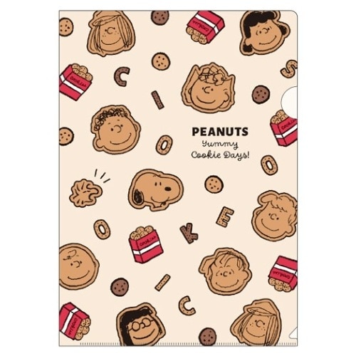 #スクエア(国内販売のみ）  クリアファイル A4 ベージュ PS26-22