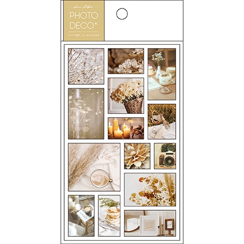 #パインブック シール トレペシール･フォト  ベージュ t605014