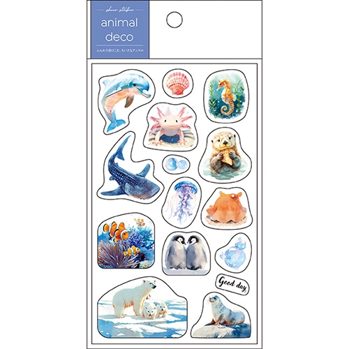 #パインブック シール トレペシール･アニマル  水族館 t608015