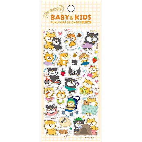 #パインブック シール BABYシール  柴いぬ t701312