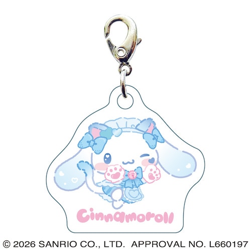 #サザンDSクリエイト(国内販売のみ） 身辺雑貨 サンリオ スリ－シ－エムチャ－ム  シナモロール･ねこみみ 20534