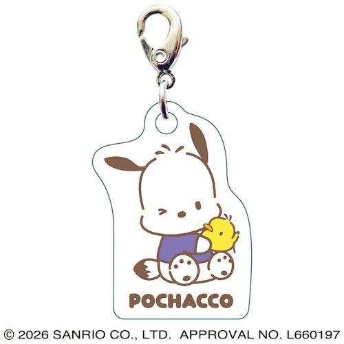 #サザンDSクリエイト(国内販売のみ） 身辺雑貨 サンリオ スリ－シ－エムチャ－ム  ポチャッコ･ウインク 20538