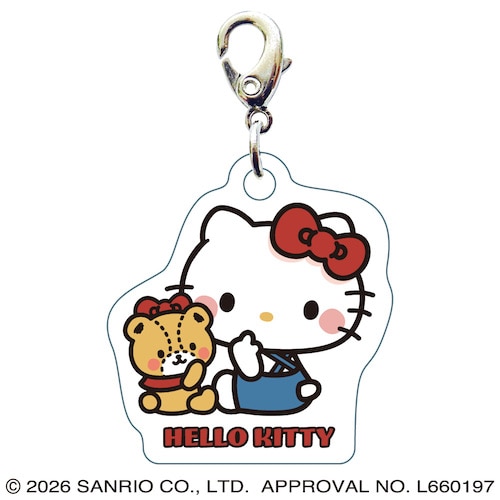 #サザンDSクリエイト(国内販売のみ） 身辺雑貨 サンリオ スリ－シ－エムチャ－ム  キティ･おそろいポ－ズ 20548