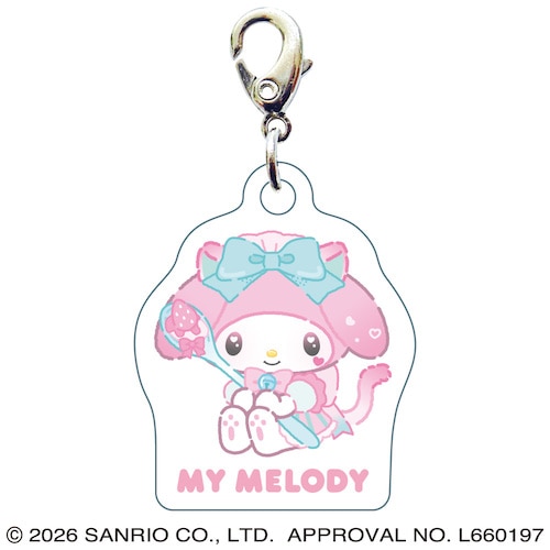 #サザンDSクリエイト(国内販売のみ） 身辺雑貨 サンリオ スリ－シ－エムチャ－ム  マイメロディ･ねこみみ 20562