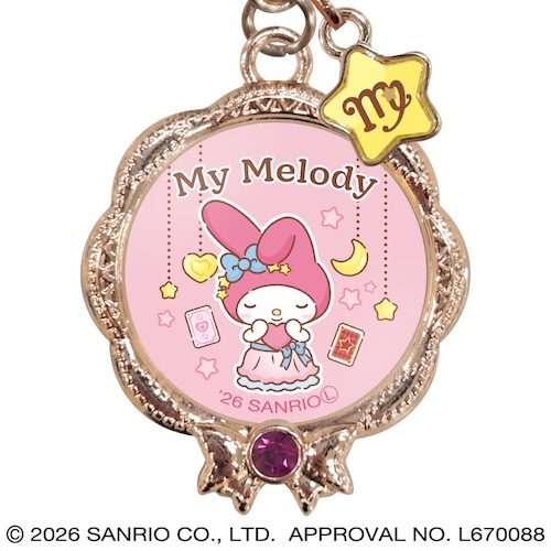 #サザンDSクリエイト(国内販売のみ） キ－ホルダ－ サンリオ星座キ－ホルダ－  マイメロディ･おとめ座 20746