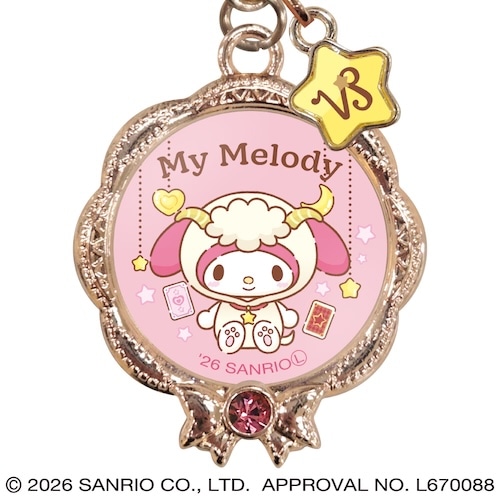 #サザンDSクリエイト(国内販売のみ） キ－ホルダ－ サンリオ星座キ－ホルダ－  マイメロディ･やぎ座 20750