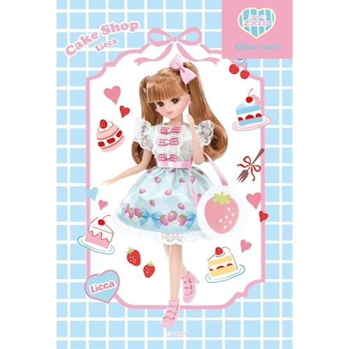 #古川紙工(国内販売のみ） カード クリアカード  ケーキショップ CP12