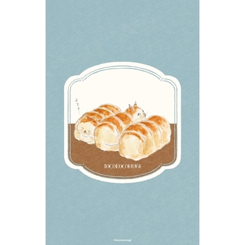 #古川紙工(国内販売のみ） ノート トコロコムギ･変形中綴じノート B6 ブレッド XH42