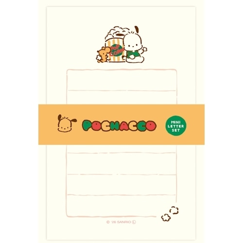 #古川紙工(国内販売のみ） レター ミニレターセット  ポチャッコ LT760