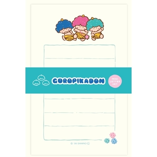 #古川紙工(国内販売のみ） レター ミニレターセット  ゴロピカドン LT763