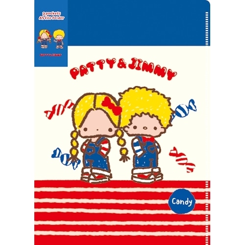 #古川紙工(国内販売のみ） ファイリング用品 クリアファイル A5･2PK パティ＆ジミー QE278