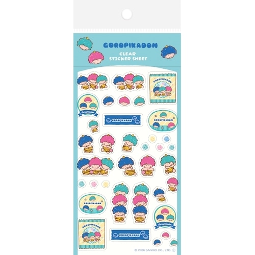 #古川紙工(国内販売のみ） シール 透明シールシート  ゴロピカドン QS386