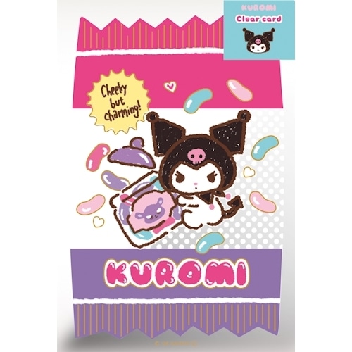 #古川紙工(国内販売のみ） カード 箔押クリアカード  クロミ CP17