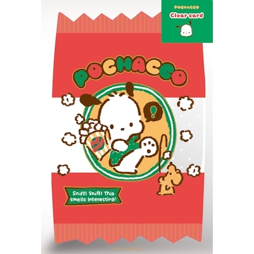 #古川紙工(国内販売のみ） カード 箔押クリアカード  ポチャッコ CP19