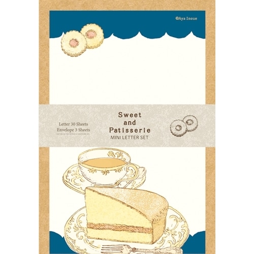 #古川紙工(国内販売のみ） レター ミニレターセット  ヴィクトリアケーキ LT792