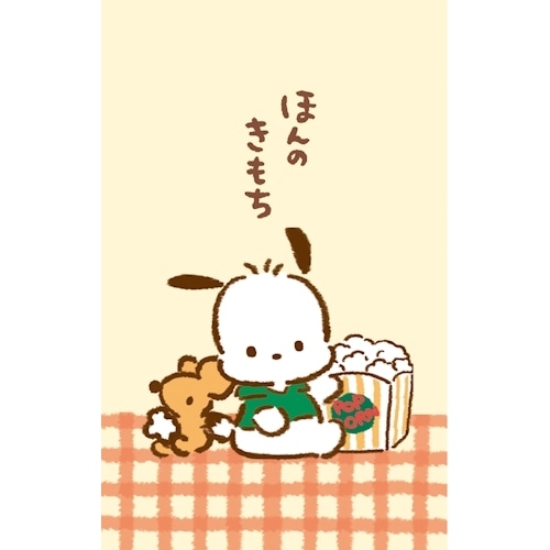 #古川紙工(国内販売のみ） 美濃和紙ぽち袋 2枚入 ポチャッコベージュ VP385