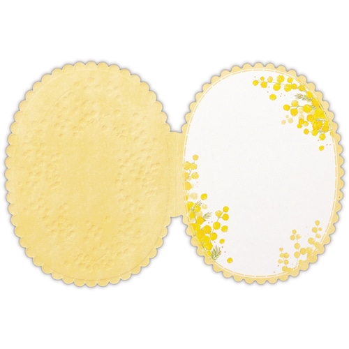 #日本ホールマーク(国内販売のみ） カード 多目的･カット･リボンミモザ  カット･リボンミモザ 849757