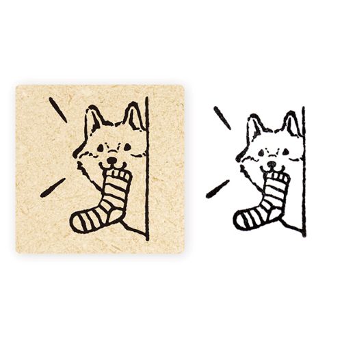 #表現社 スタンプ･浅野みどり  いたずらわんこ 26-972