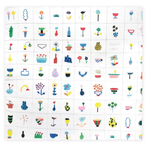 #表現社 身辺雑貨 Subikiawa.ハンカチ  Container gardening 26-993