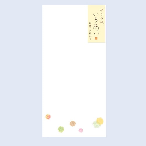 #チキュウグリーティングス レター 封筒･いろあい   C17-0004