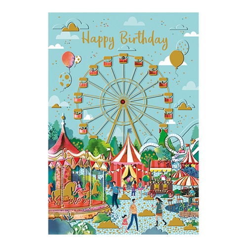 #チキュウグリーティングス レター バースデイカード   C40-0002