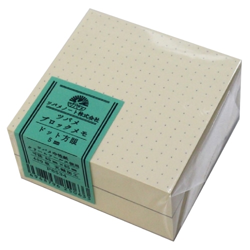 #ツバメノート メモ帳 ツバメブロックメモ 5mm ドット方眼 P8534