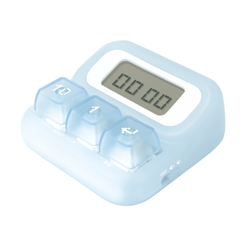 #ソニック 机上用品 ぽこぽこスタディタイマー LED付 ライトブルー SP-4013-LB