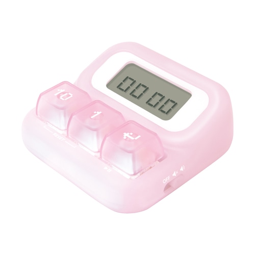 #ソニック 机上用品 ぽこぽこスタディタイマー LED付 ピンク SP-4013-P