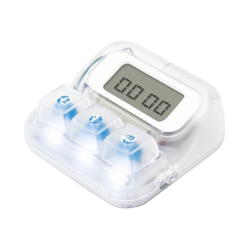 #ソニック 机上用品 カチカチスタディタイマー LED付 透明 SP-4077-T