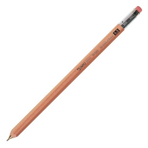 #オート シャープペン 木軸シャープ　ＷＮ０１　 0.5mm ナチュラル WN01-SP5-NT