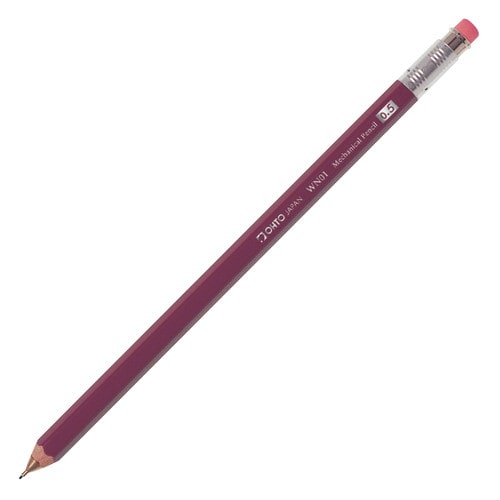 #オート シャープペン 木軸シャープ　ＷＮ０１　 0.5mm エンジ WN01-SP5-EN