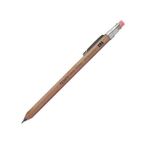 #オート シャープペン 木軸シャープ　ＷＮ０２ 0.5mm ナチュラル WN02-SP5-NT