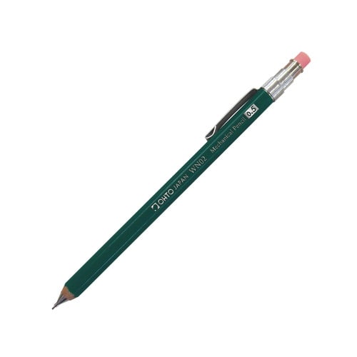 #オート シャープペン 木軸シャープ　ＷＮ０２ 0.5mm グリーン WN02-SP5-GN