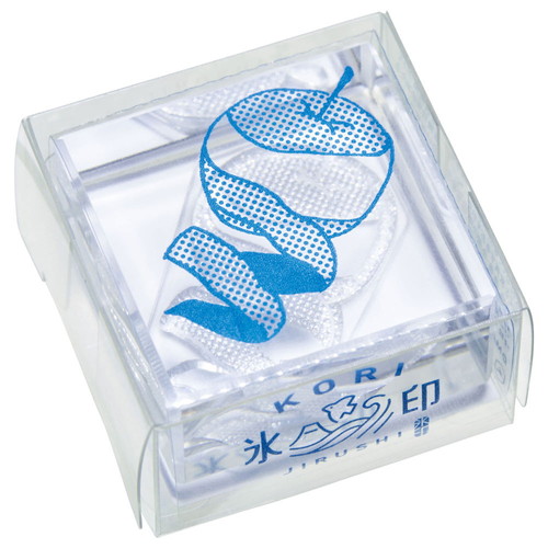 #キングジム 印章用品 氷印･大サイズ  リンゴ CLSA33-009