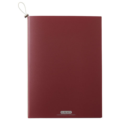 #キングジム ノート ファイリングノート  赤 9914-R
