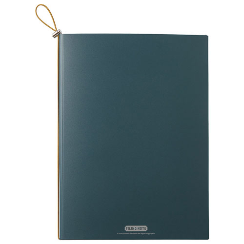 #キングジム ノート ファイリングノート  ネイビー 9914-NV